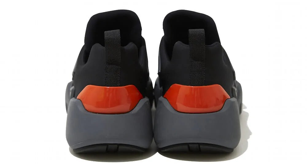 Prada Black & Orange Cloudbust Thunder Sneakers (Pre-Loved)