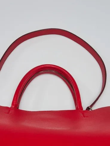 Louis Vuitton Rubis Red Taurillon Leather Lockmeto Tote 