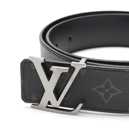Louis Vuitton Monogram Eclipse LV Initiales Belt (Pre-Loved)