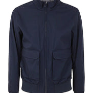 Herno Navy Technical Bomber Jacket (Pre-Loved)