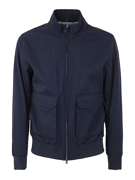 Herno Navy Technical Bomber Jacket (Pre-Loved)