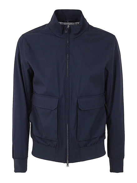 Herno Navy Technical Bomber Jacket (Pre-Loved)