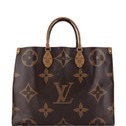 Louis Vuitton Onthego GM Monogram & Monogram Reverse Canvas (Pre-Loved)