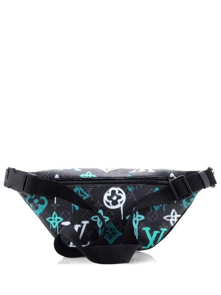 Louis Vuitton Monogram Eclipse Flash "Graffiti" Bumbag (Pre-Loved)