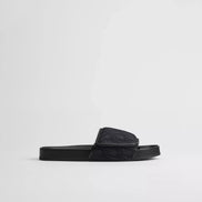 Dior Black Oblique Jacquard Aqua Sandals 