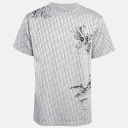 Dior x Daniel Arsham Eroded Oblique T-Shirt (Pre-loved)