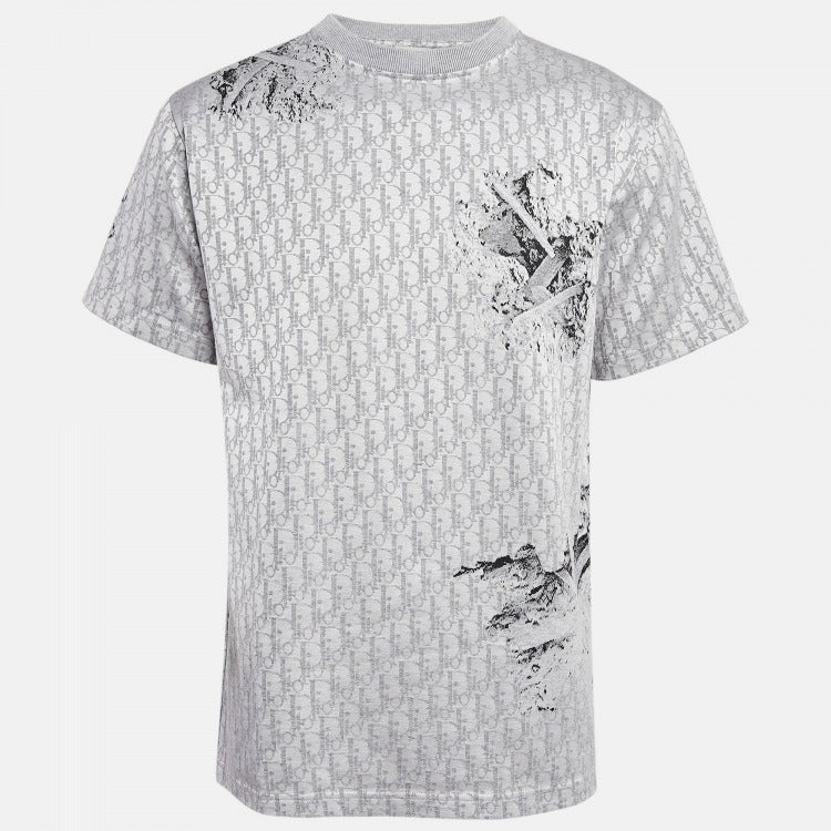 Dior x Daniel Arsham Eroded Oblique T-Shirt (Pre-loved)
