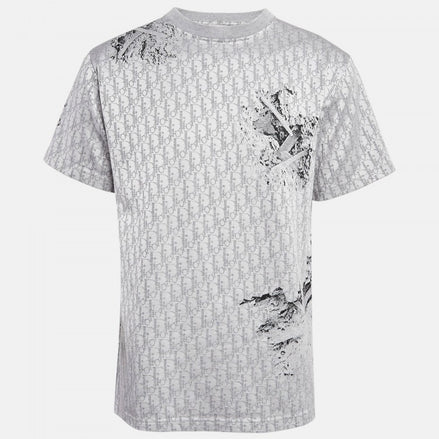 Dior x Daniel Arsham Eroded Oblique T-Shirt (Pre-loved)