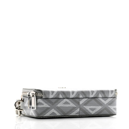 Dior CD Diamond Pouch Bag Grey Coated Canvas "Unworn"