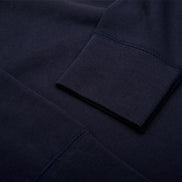 Moncler Double Logo Patch Navy Cotton Sweatshirt (Pre-Loved)
