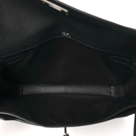 Hermès Kelly Depeches Pouch So Black Monochrome "Unworn"