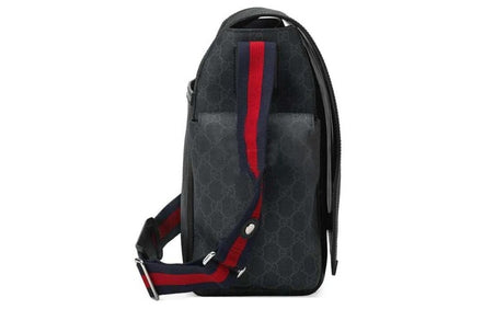 Gucci Black and Grey GG Supreme Canvas Baby Bag "Unworn"