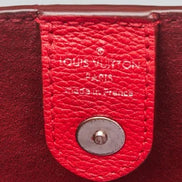 Louis Vuitton Rubis Red Taurillon Leather Lockmeto Tote 