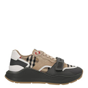 Burberry Ramsey Vintage Check Sneakers Beige & Black (Pre-Loved)