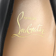 Christian Louboutin Black Calf Leather Kate 100 Pumps 