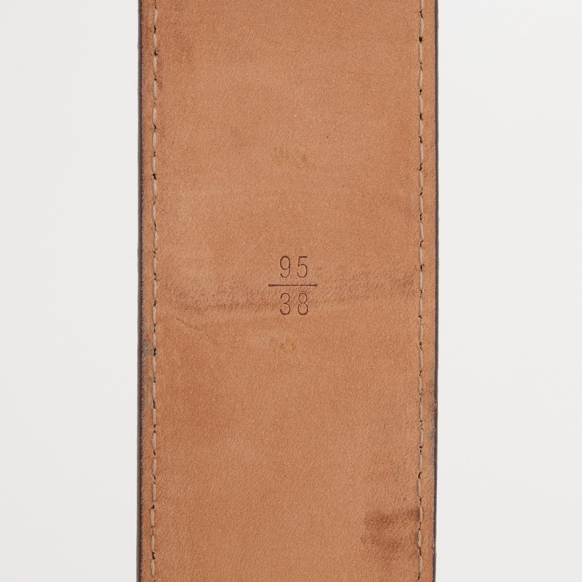 Louis Vuitton Monogram Canvas LV Initiales Belt (Pre-Loved)
