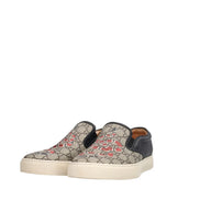 Gucci Black Snake Dublin Slip-On Sneakers 