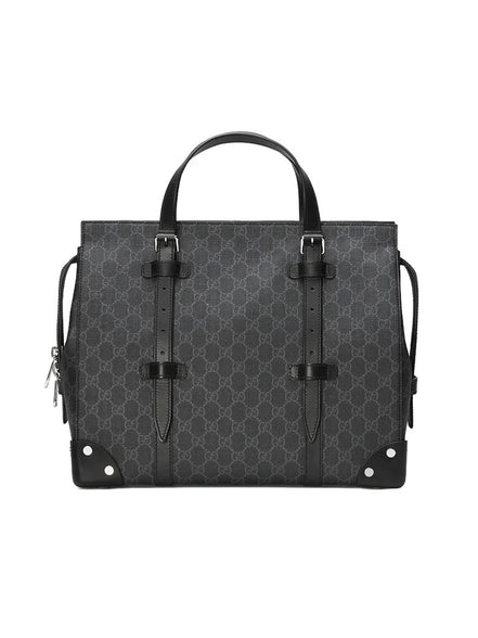 Gucci GG Supreme Monogram Tote Bag (Pre-Loved)
