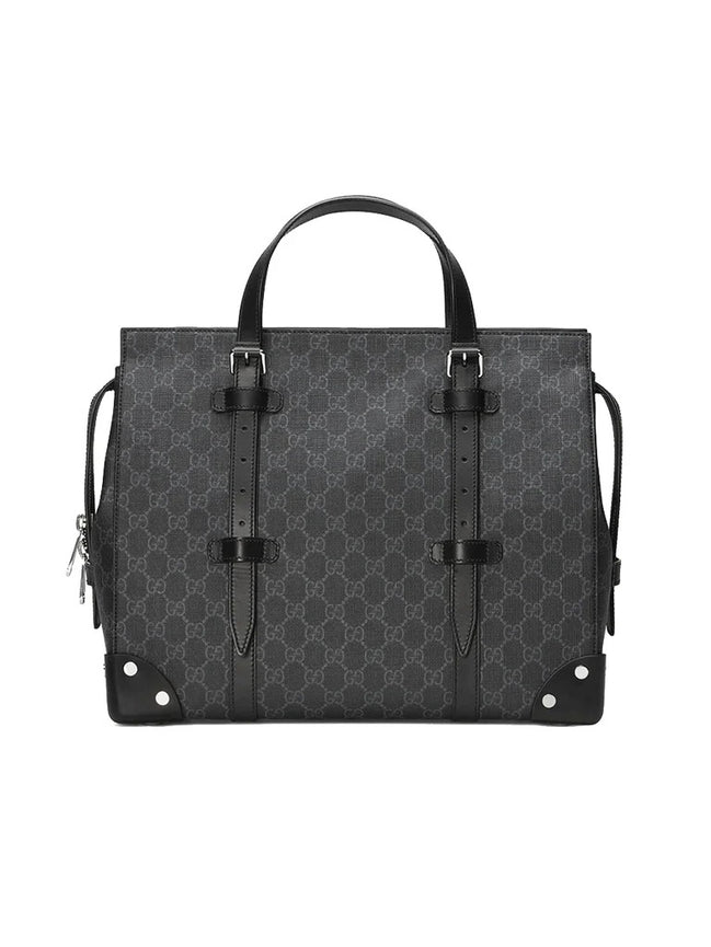 Gucci GG Supreme Monogram Tote Bag (Pre-Loved)