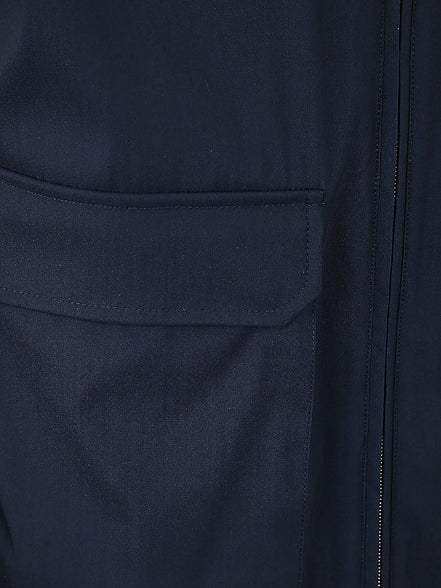 Herno Navy Technical Bomber Jacket (Pre-Loved)