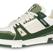Rare Louis Vuitton Trainer Sneaker Green (Pre-Loved)