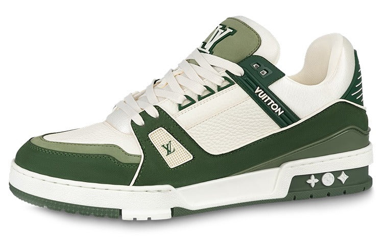 Rare Louis Vuitton Trainer Sneaker Green (Pre-Loved)