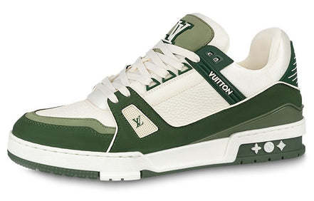 Rare Louis Vuitton Trainer Sneaker Green (Pre-Loved)
