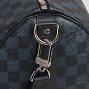 Louis Vuitton Damier Cobalt Keepall Bandoulière 55 (Pre-Loved)