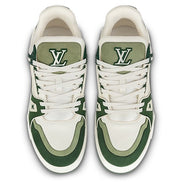 Rare Louis Vuitton Trainer Sneaker Green (Pre-Loved)