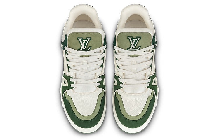 Rare Louis Vuitton Trainer Sneaker Green (Pre-Loved)
