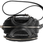 Gucci Black GG Nylon Mini Crossbody Pouch 