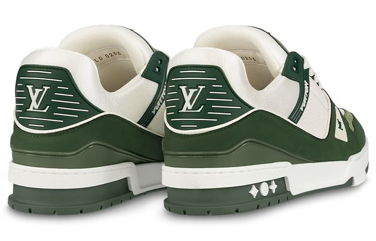 Rare Louis Vuitton Trainer Sneaker Green (Pre-Loved)