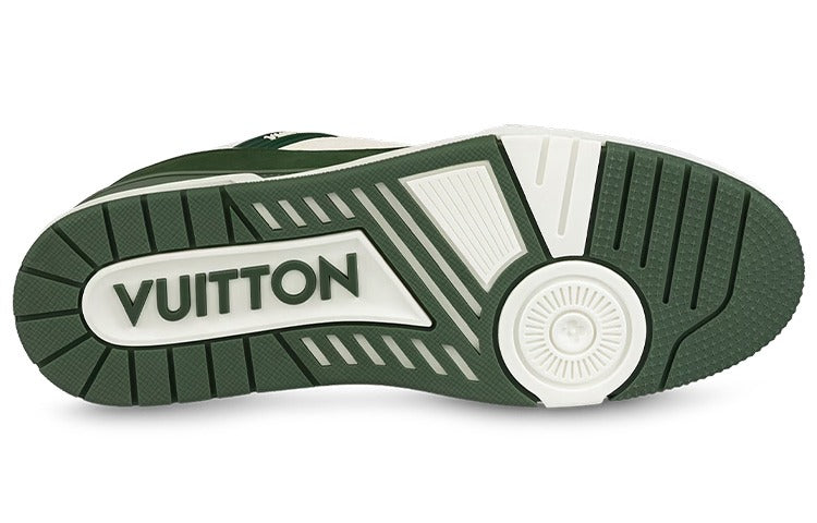 Rare Louis Vuitton Trainer Sneaker Green (Pre-Loved)