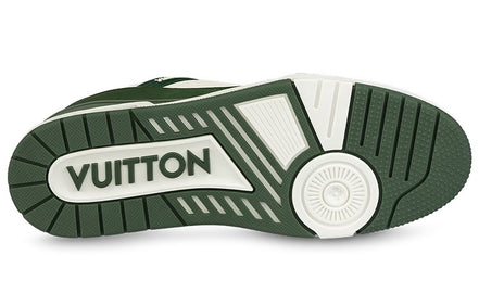 Rare Louis Vuitton Trainer Sneaker Green (Pre-Loved)