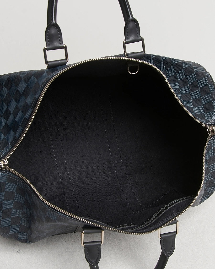Louis Vuitton Damier Cobalt Keepall Bandoulière 55 (Pre-Loved)