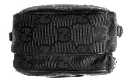 Gucci Black GG Nylon Mini Crossbody Pouch "Unworn"