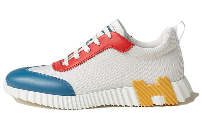 Hermès Multi-Color Technical Canvas Bouncing Sneakers "Unworn"