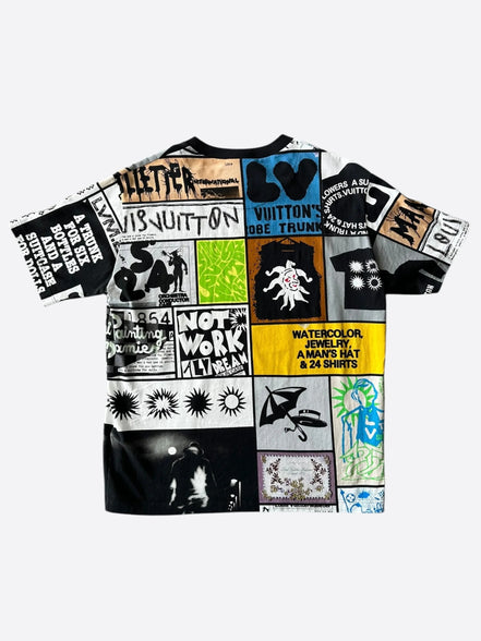 Louis Vuitton Multi-Logo Archive Collage T-Shirt "Unworn"