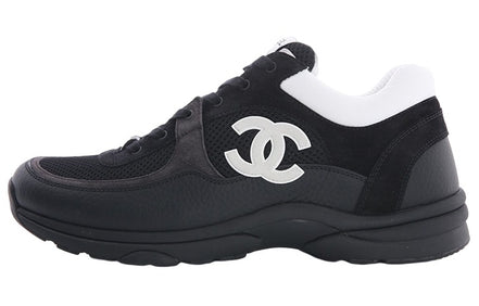 Chanel Black and White Runner Sneakers "Unworn"