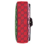 Gucci GG Marmont Multicolor Canvas Super Mini Bag 