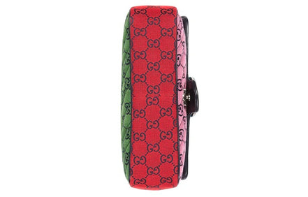 Gucci GG Marmont Multicolor Canvas Super Mini Bag "Unworn"