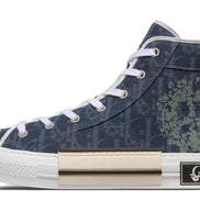 Dior x Denim Tears B23 Oblique High-Top Sneakers (Pre-Loved)