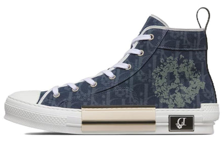 Dior x Denim Tears B23 Oblique High-Top Sneakers (Pre-Loved)