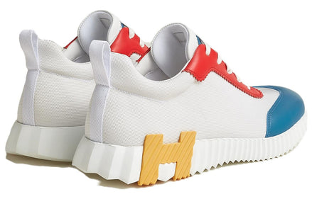 Hermès Multi-Color Technical Canvas Bouncing Sneakers "Unworn"