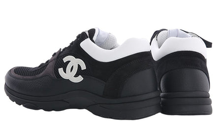 Chanel Black and White Runner Sneakers "Unworn"