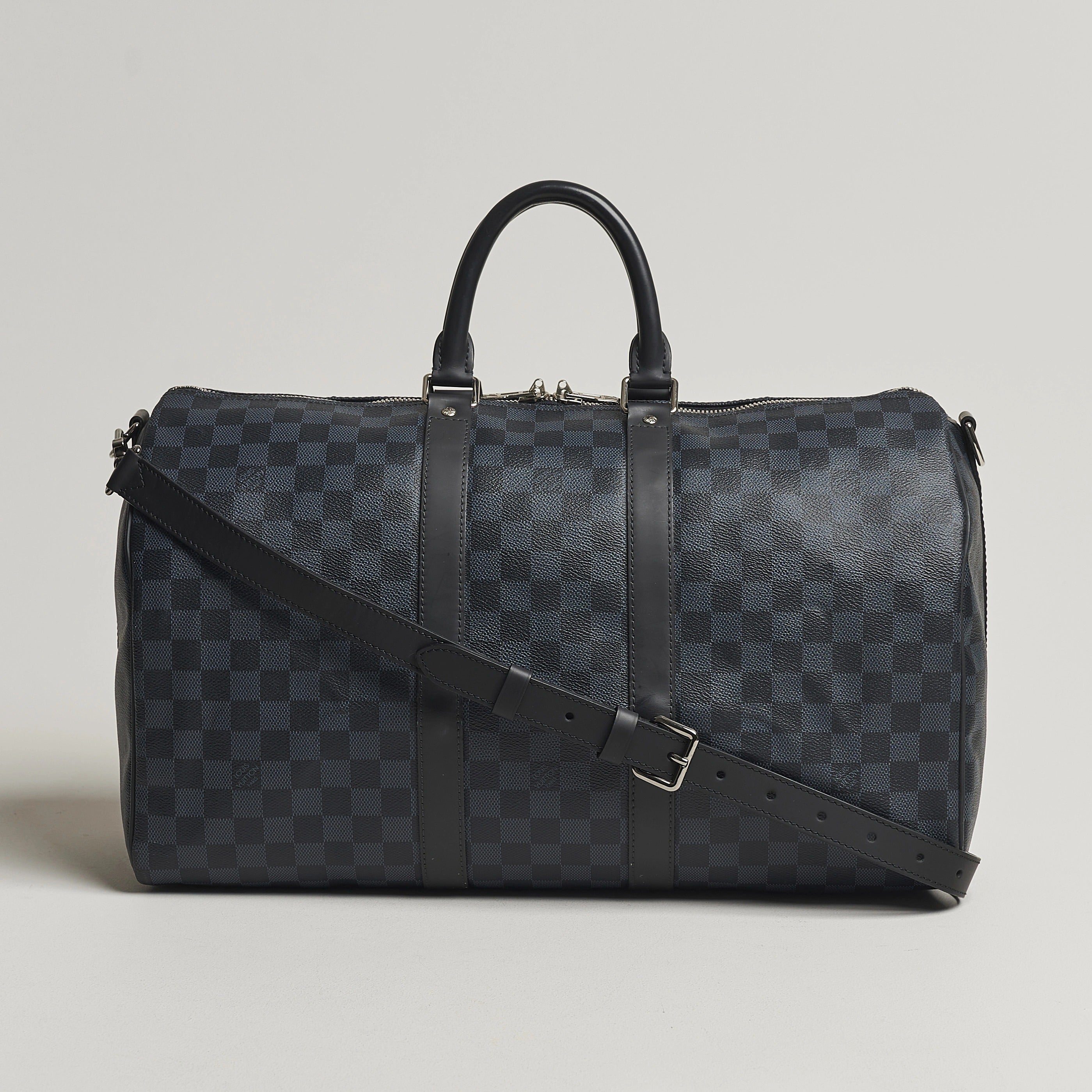 Louis Vuitton Damier Cobalt Keepall Bandoulière 55 (Pre-Loved)