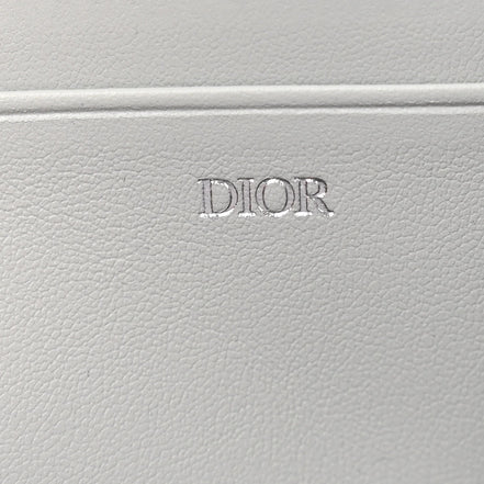 Dior CD Diamond Pouch Bag Grey Coated Canvas "Unworn"