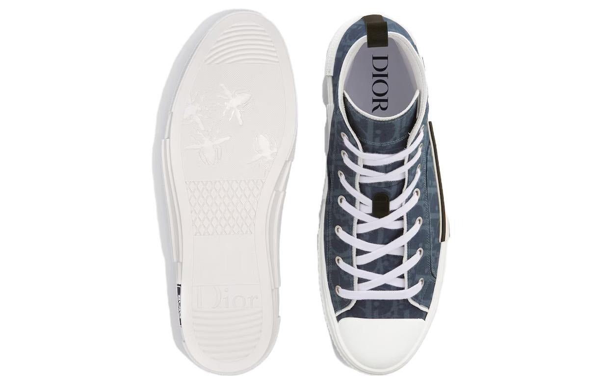 Dior x Denim Tears B23 Oblique High-Top Sneakers (Pre-Loved)