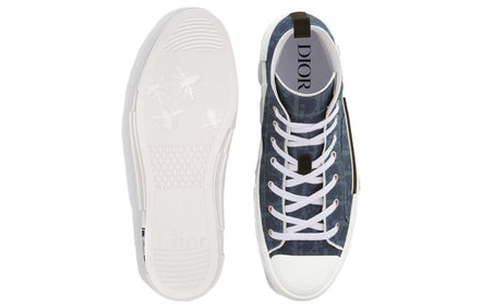 Dior x Denim Tears B23 Oblique High-Top Sneakers (Pre-Loved)