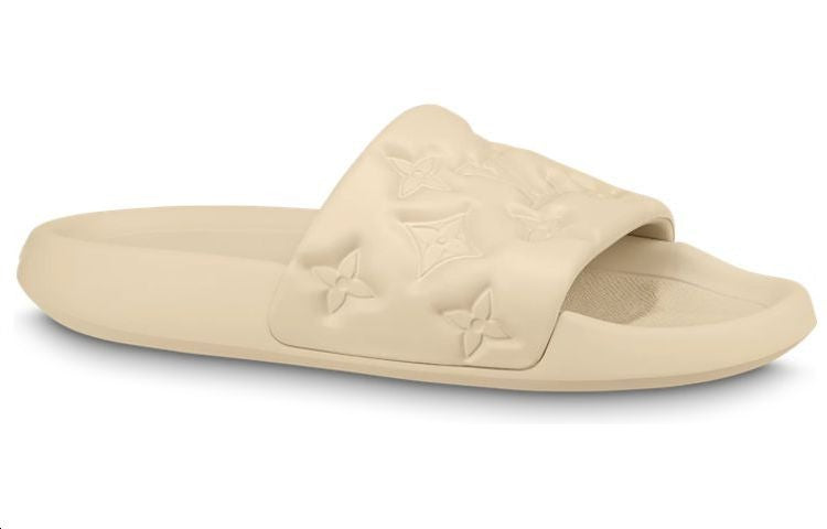 Louis Vuitton Miami Sliders Beige 
